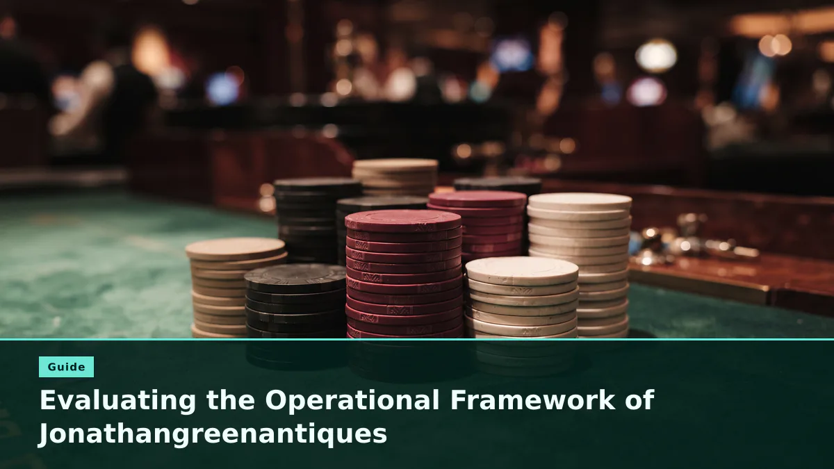 Evaluating the Operational Framework of Jonathangreenantiques