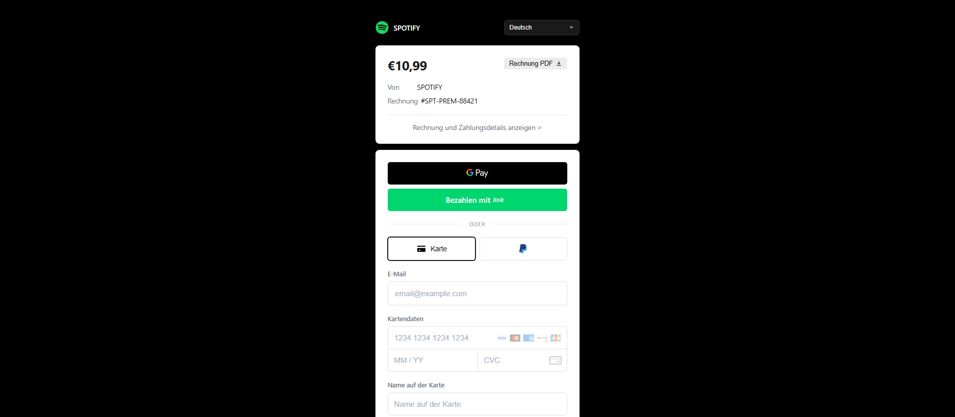 Forensic screenshot of baufinanzierung-floeha.de showing the phishing page layout