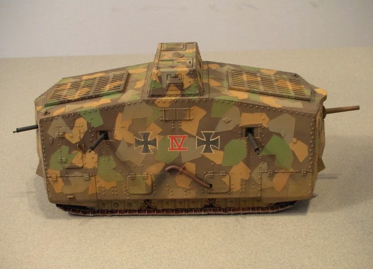 Tauro-models German A7V tank in 1/35 - Ready for Inspection - Armour ...