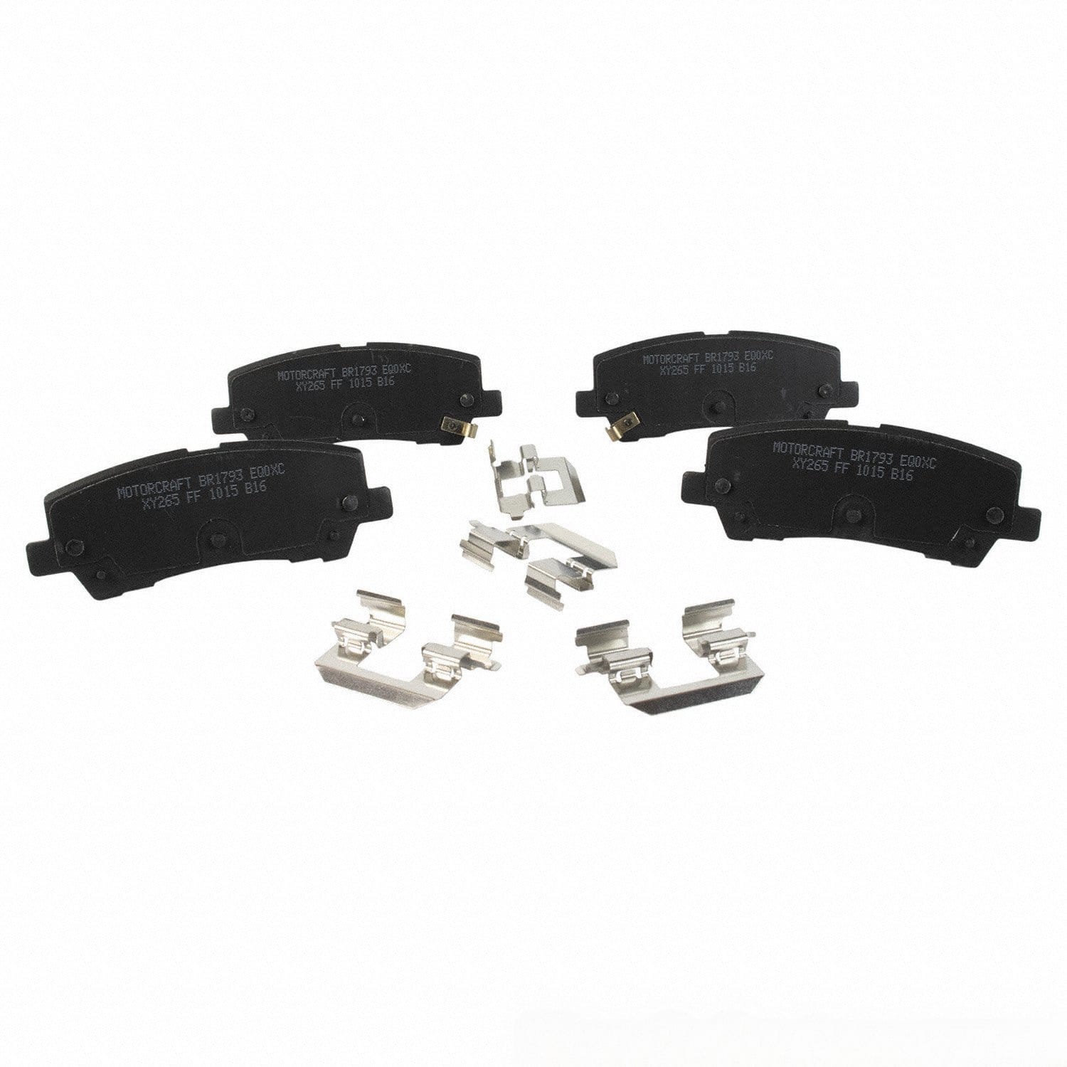 MOTORCRAFT Rear Brake Pads for Ford Mustang 2016 BR1793