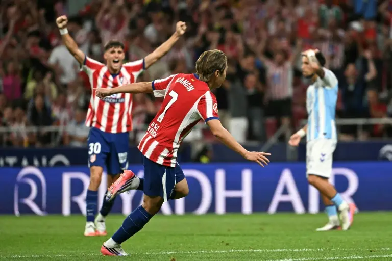 Atletico Madrid Starts La Liga Season with Victory Over Malaga
