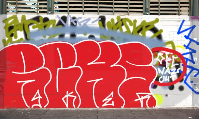 Graffiti artwork by skerrrrrr