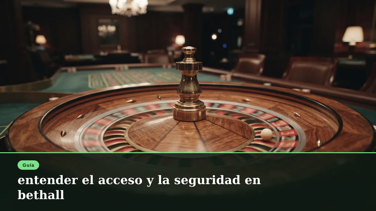 entender el acceso y la seguridad en bethall