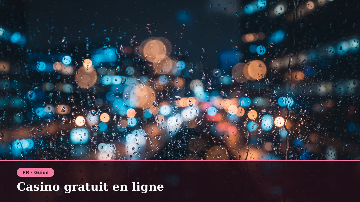 Casino gratuit en ligne