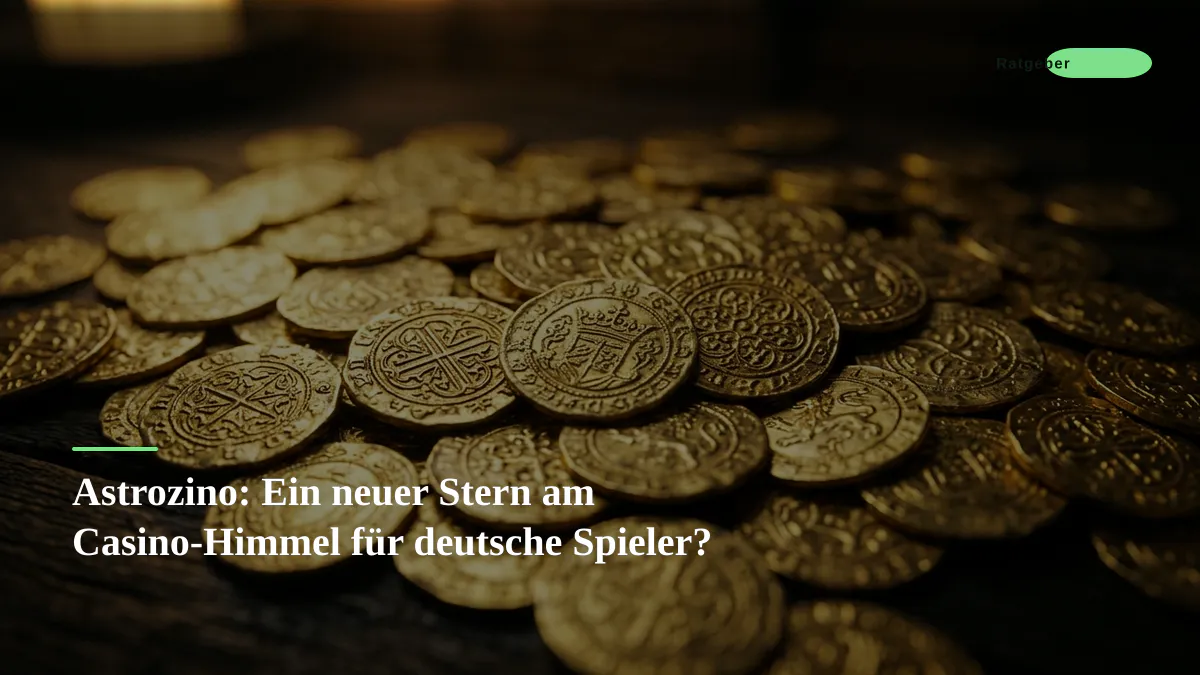 Astrozino: Ein neuer Stern am Casino-Himmel für deutsche Spieler?