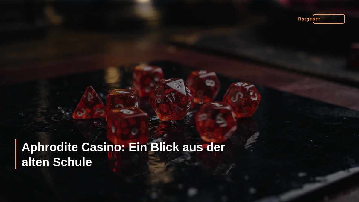 Aphrodite Casino: Ein Blick aus der alten Schule