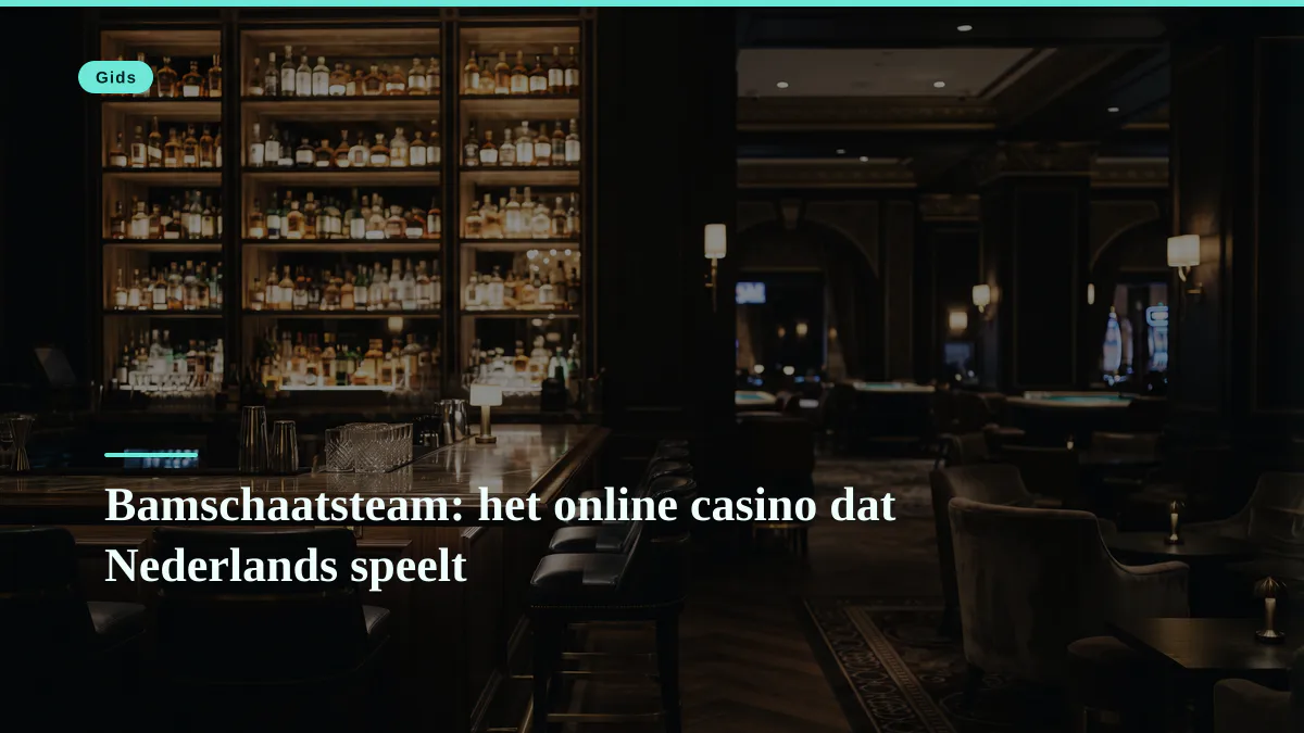 Bamschaatsteam: het online casino dat Nederlands speelt