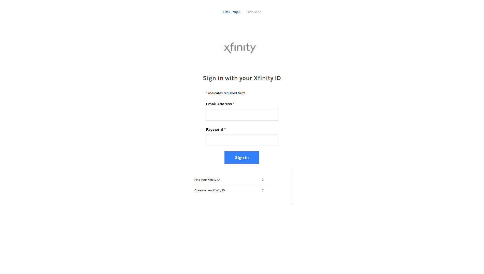 Stored capture of xxxxxcomcast.weebly.com
