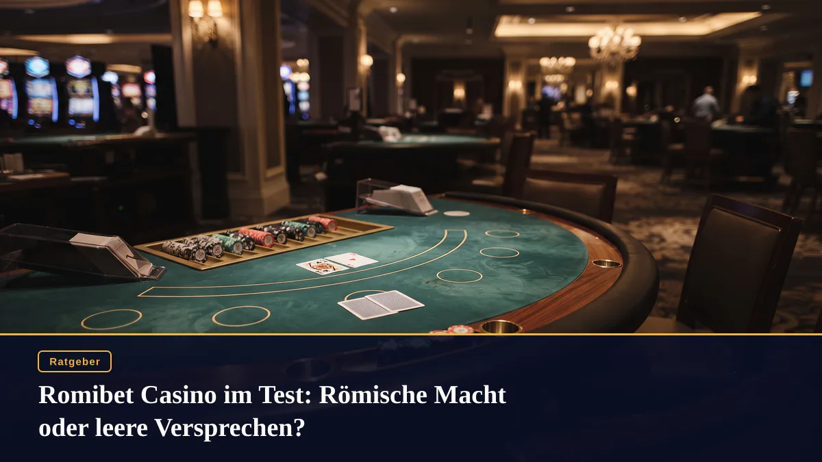 Romibet Casino im Test: Römische Macht oder leere Versprechen?