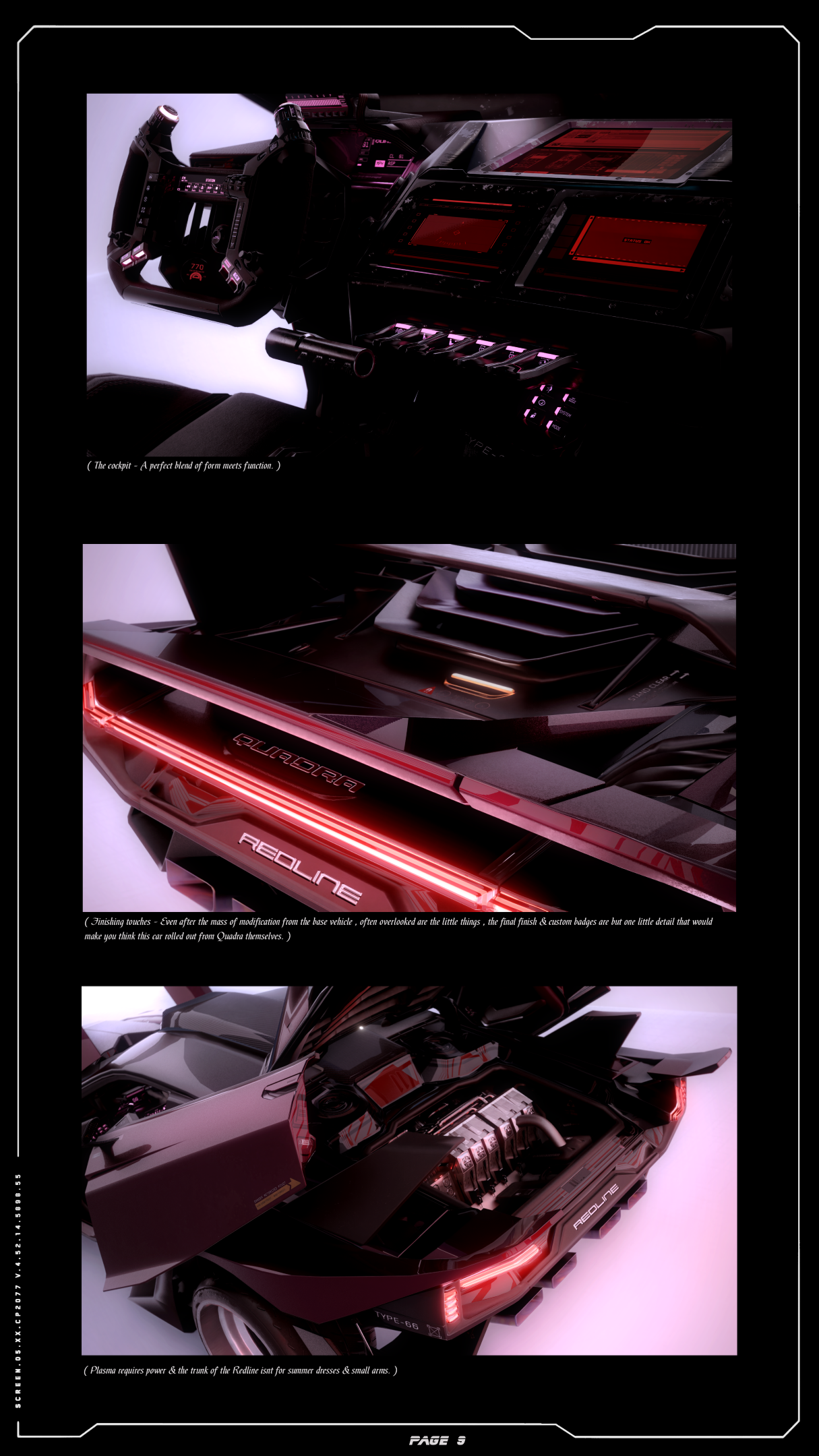 DocWorks Quadra Type-66 'RedLine' at Cyberpunk 2077 Nexus - Mods