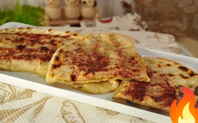 Постер Гёзлеме с картофелем