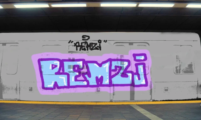 Graffiti artwork by Remzi