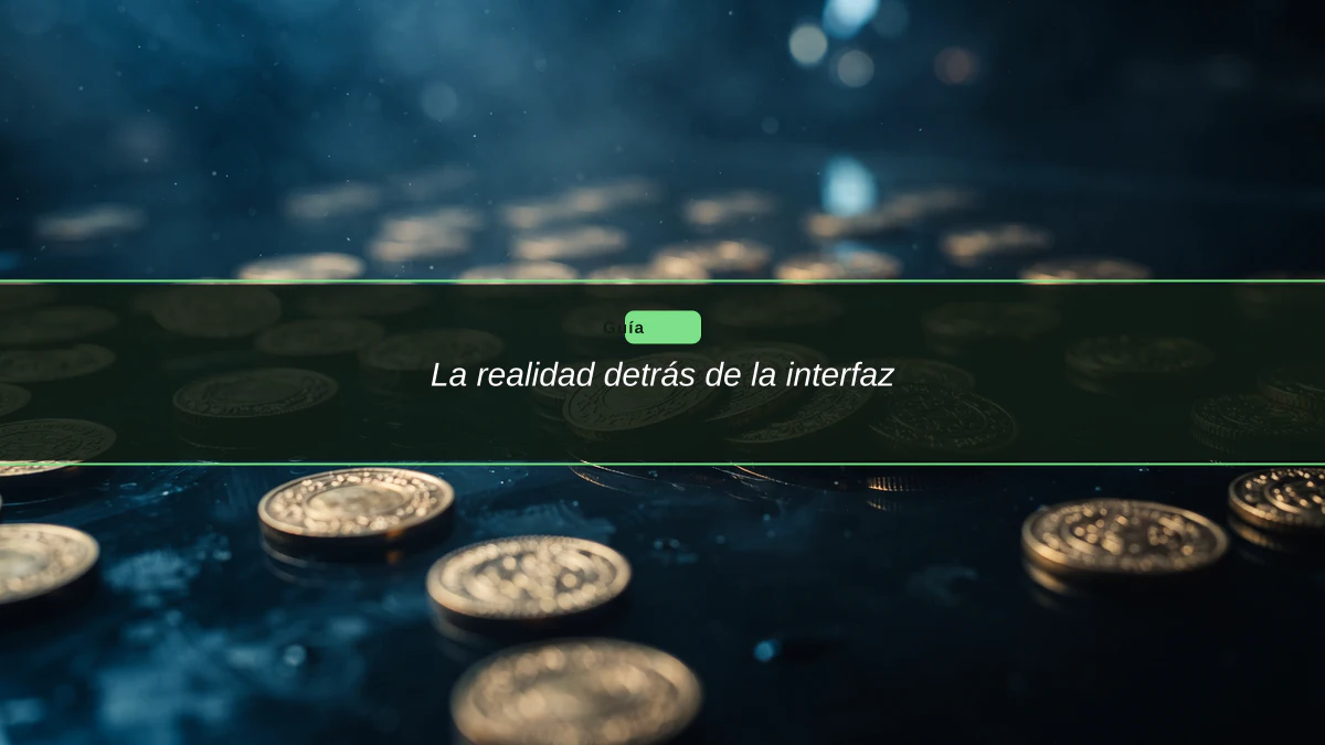 La realidad detrás de la interfaz