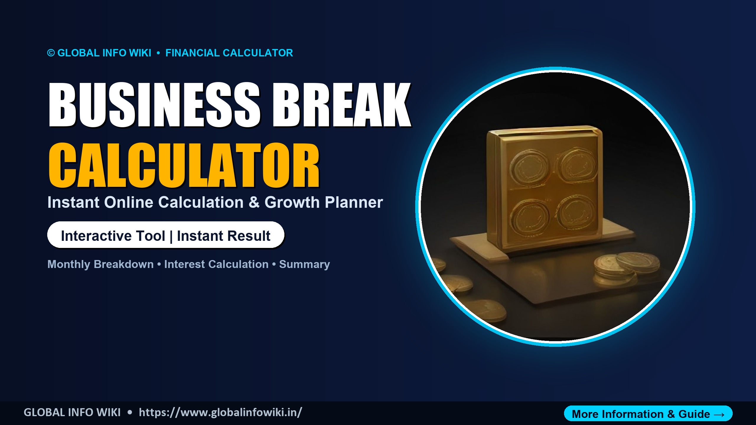 Business Break-Even Calculator — Find Your Break-Even Point Business Break-Even Calculator — Find Your Break-Even Point
