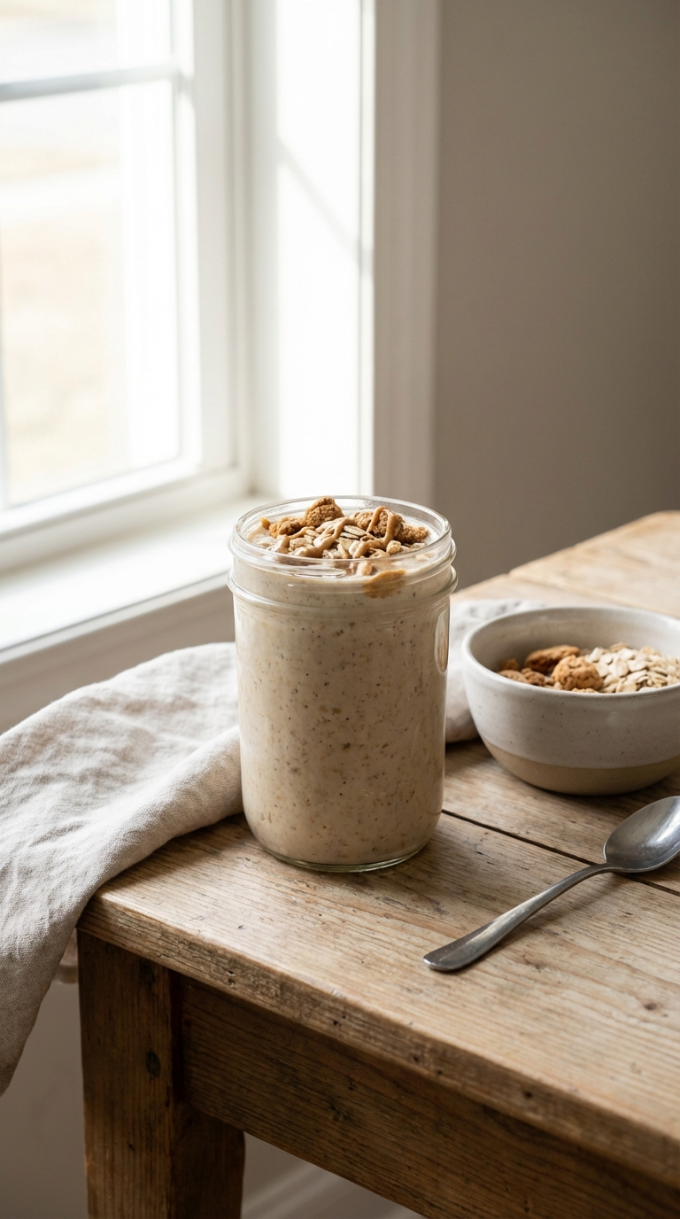 Oatmeal Cookie Crunch — Comforting Breakfast in a Glass