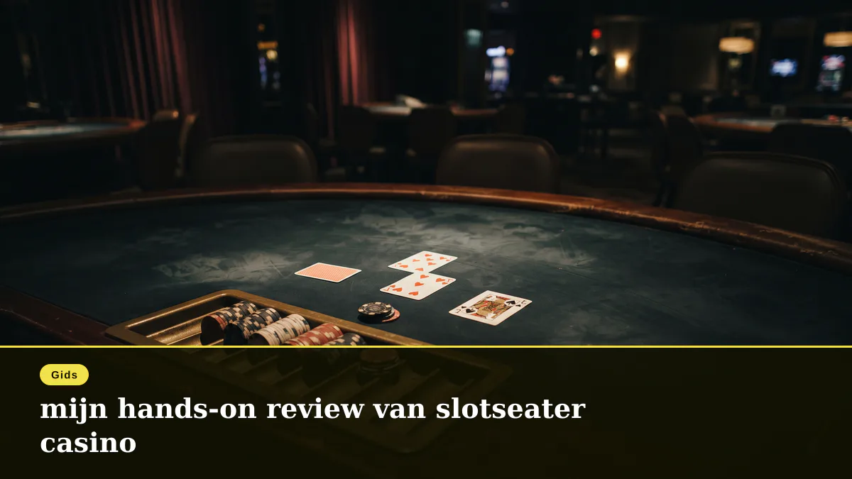 mijn hands-on review van slotseater casino