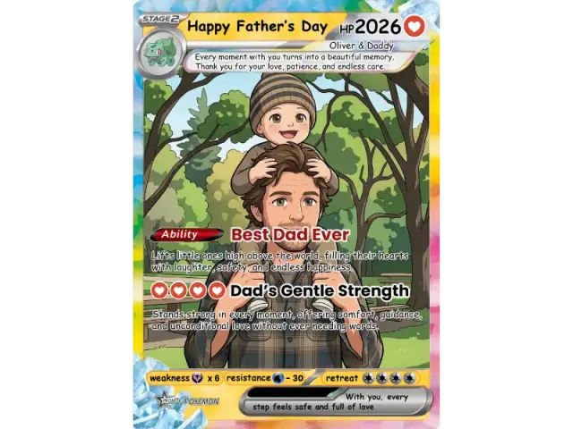 Krafti Gift Store - Custom Pokemon Cards from Your Photos