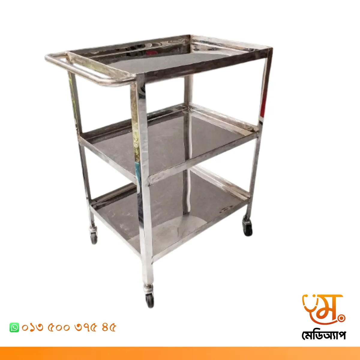 Trolley 3 Tier SS Body