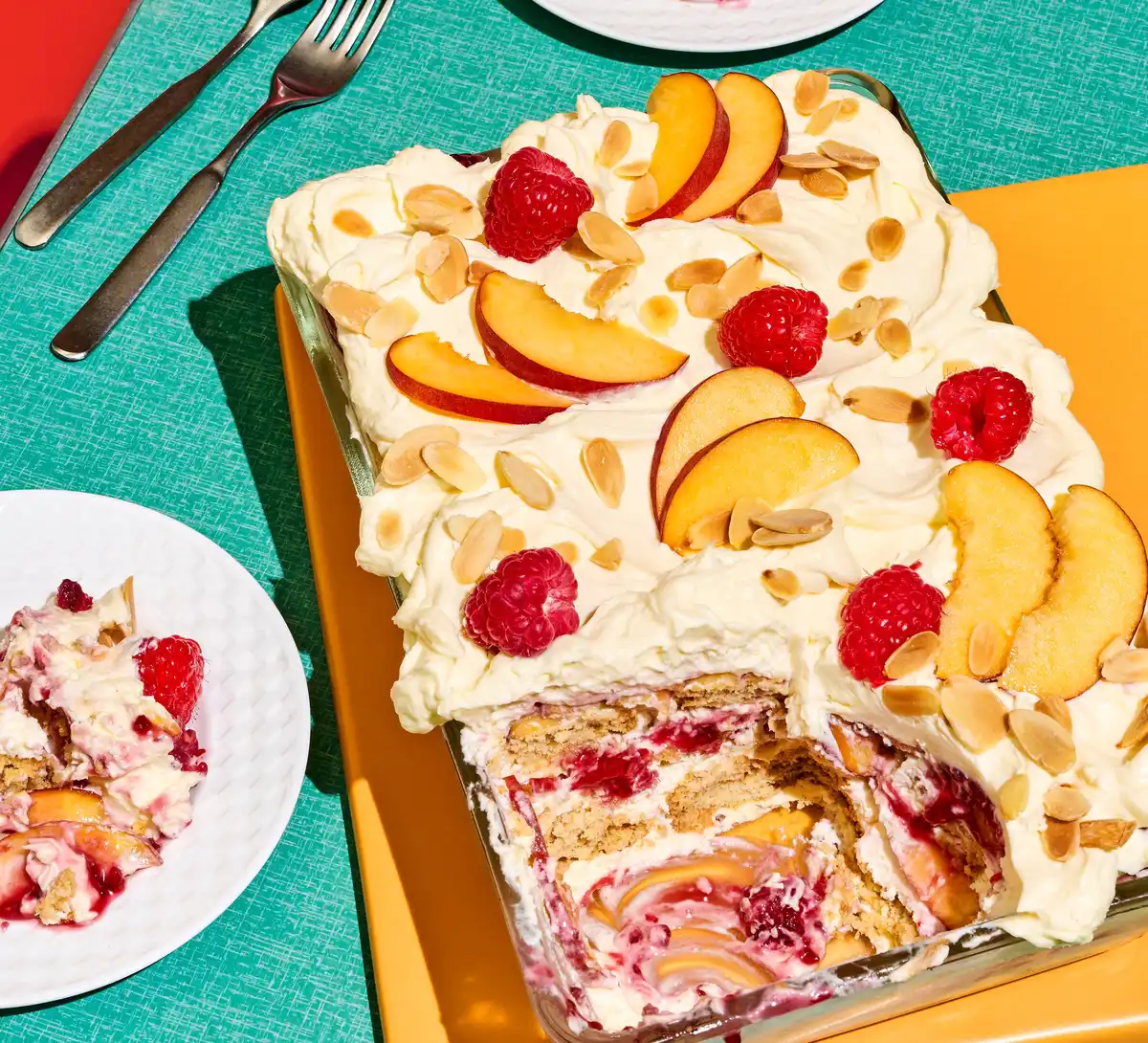Peach Melba Icebox Cake Gains Popularity as Easy No‑Bake Dessert