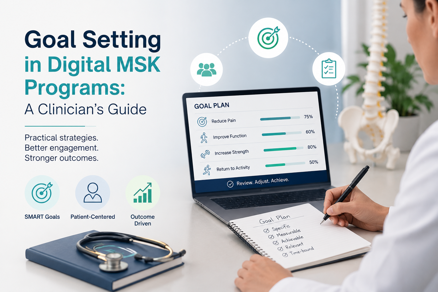 Goal Setting in Digital MSK Programs: A Clinician's Guide