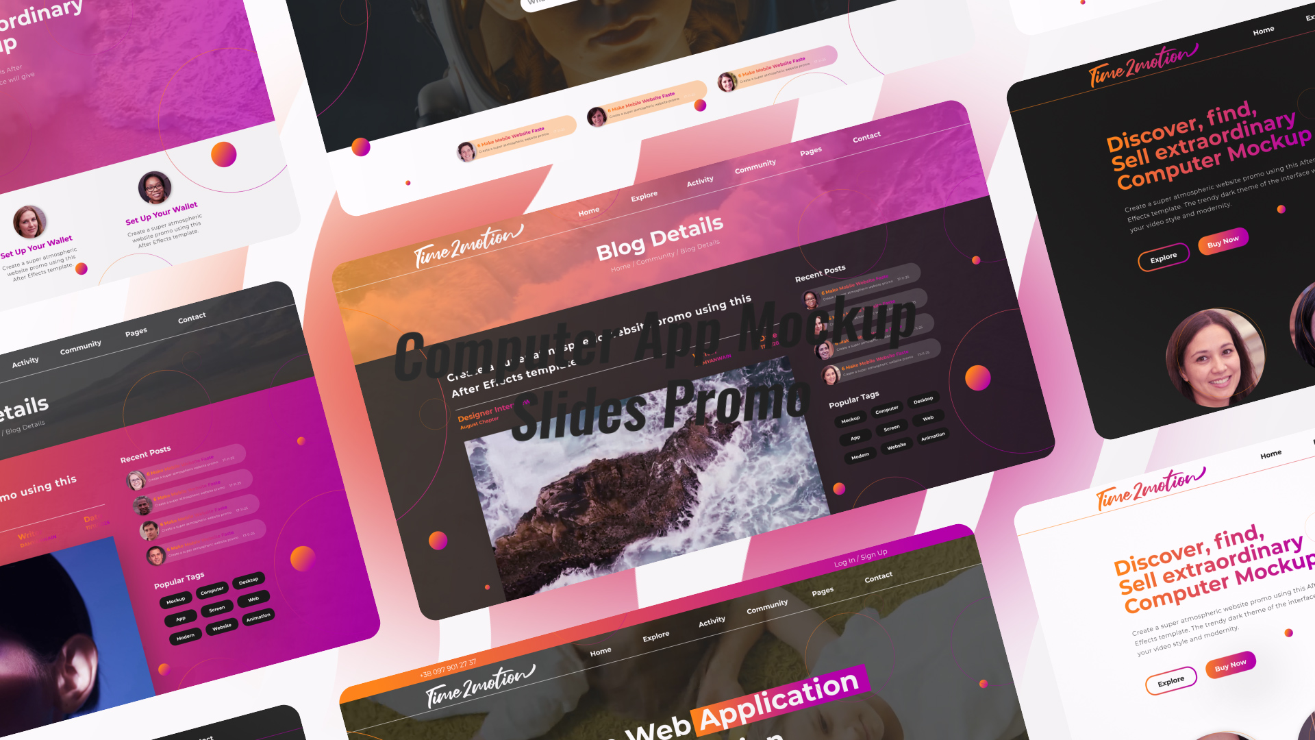 Website Screen Promo