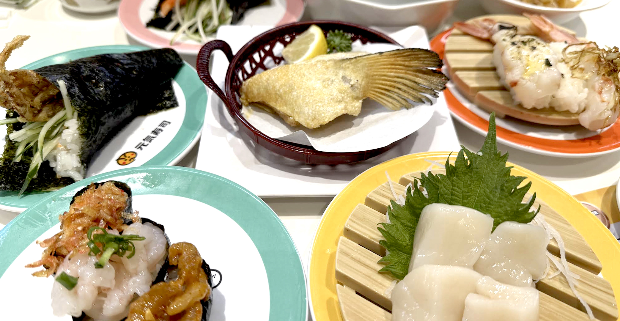 Genki Sushi restaurant interior at 313@Somerset