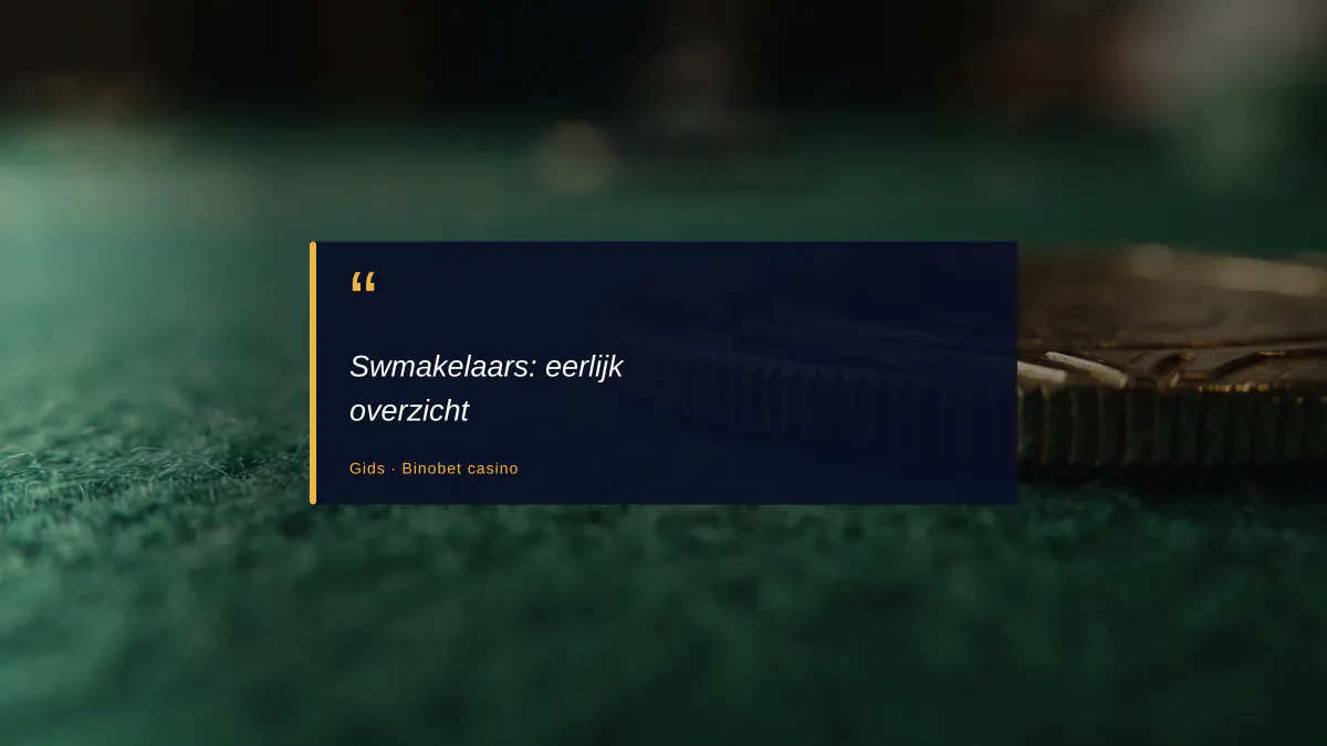 Swmakelaars: eerlijk overzicht
