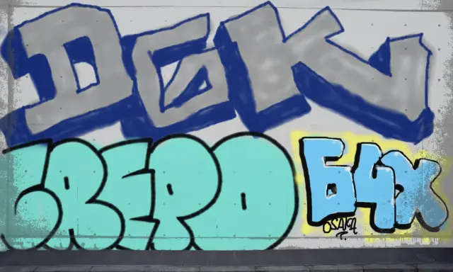 Graffiti artwork by osaka