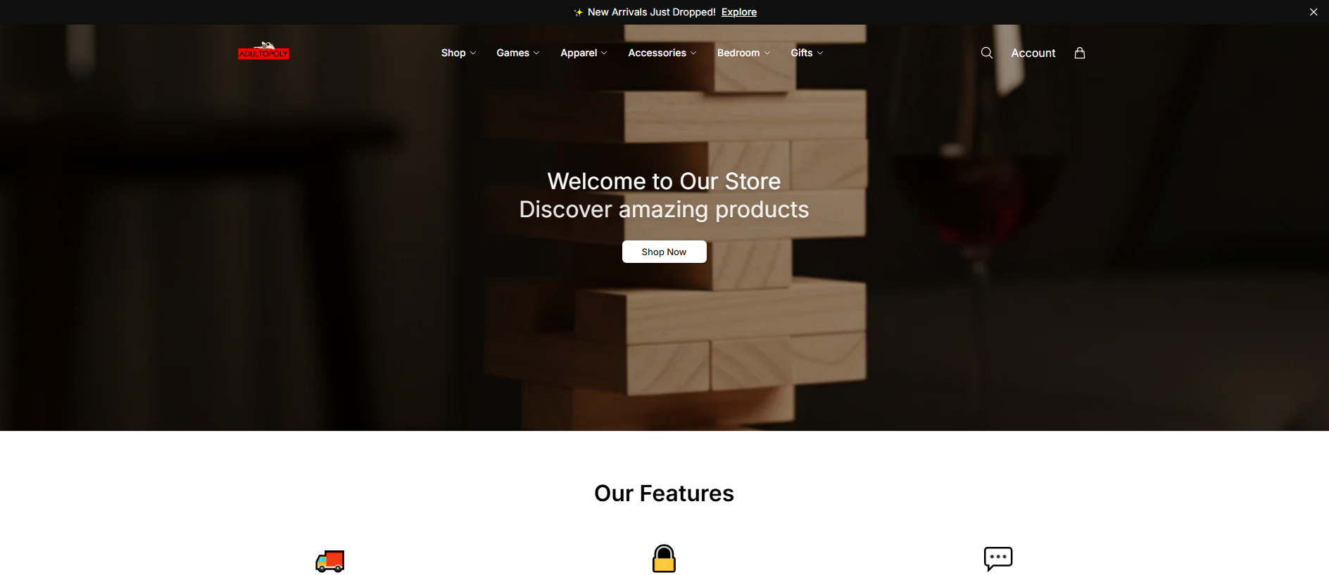 Stored capture of adultopolyonline.shop