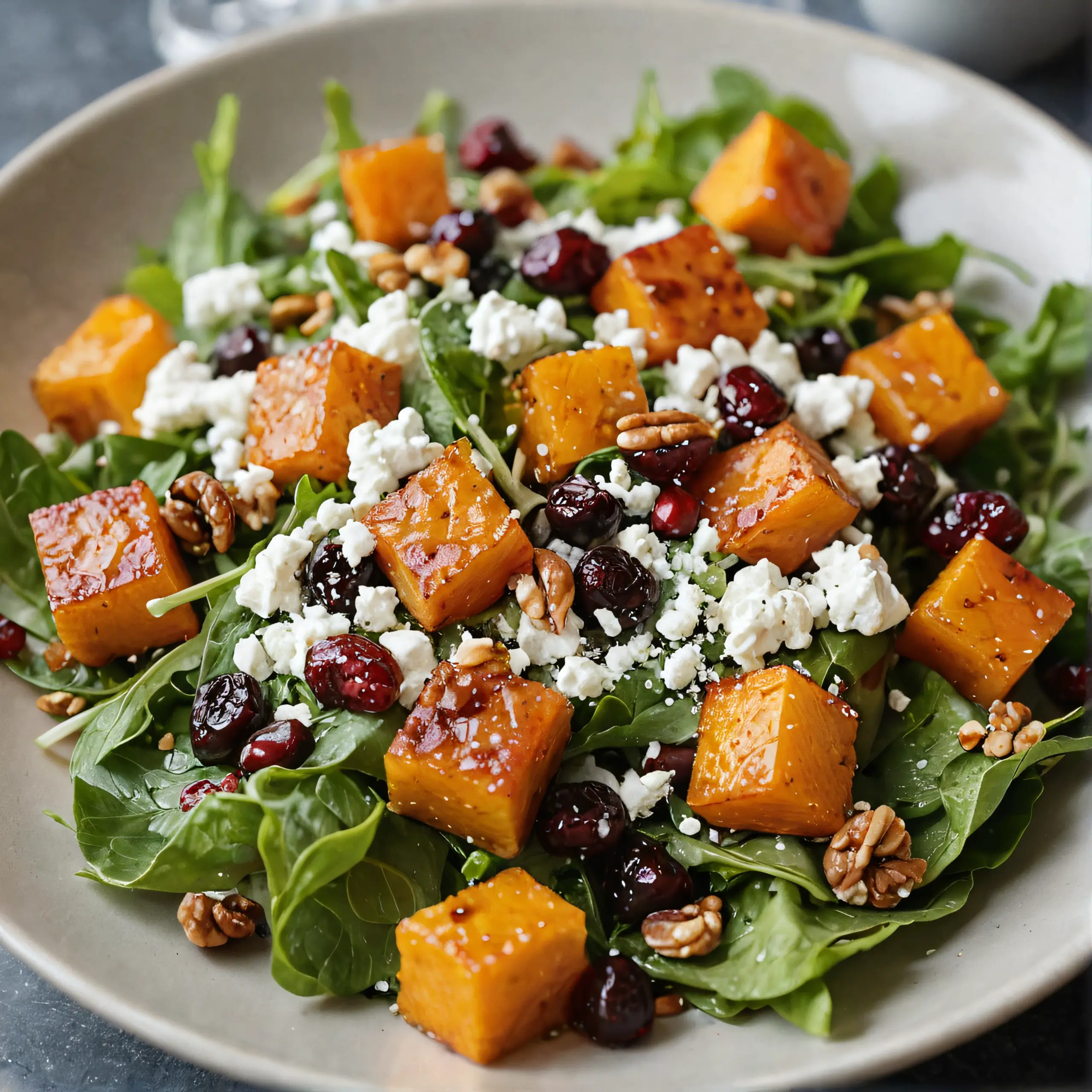 Roasted Pumpkin and Feta Salad Recipe