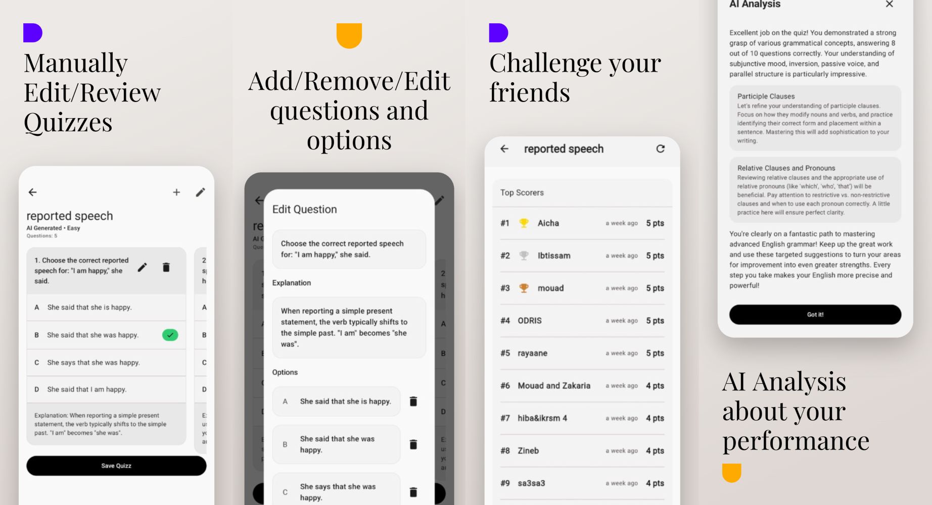 AI Quizz Creator - Kotlin Compose Multiplatform (Android & Web)