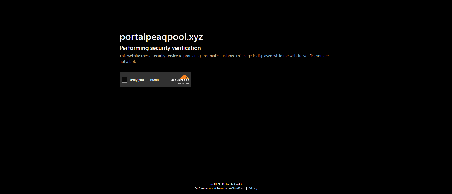 Stored capture of portalpeaqpool.xyz