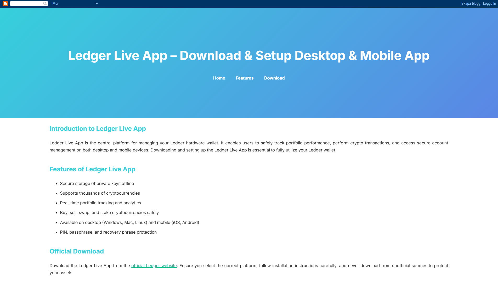 Stored capture of ledger-liive-app.blogspot.com