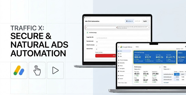 Traffic X Web Traffic Bot Software Organic Website Traffic Generator With RPA Support