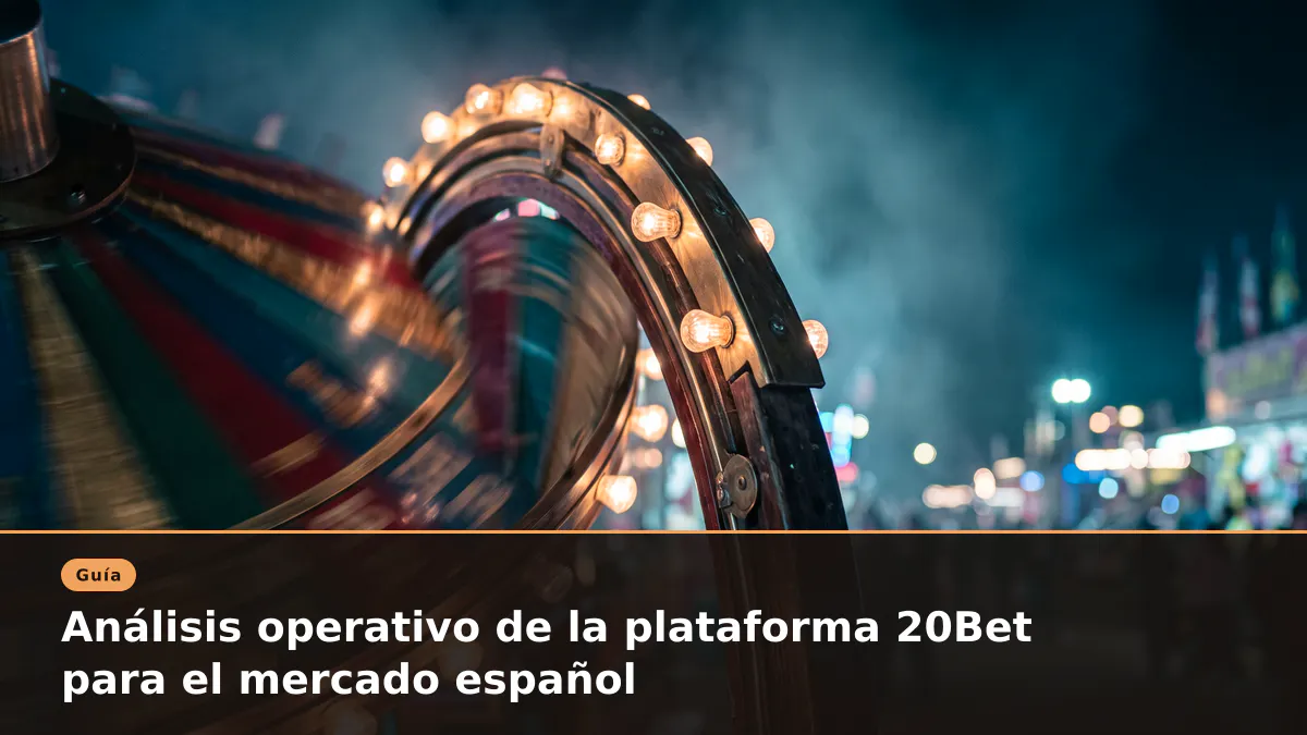 Análisis operativo de la plataforma 20Bet para el mercado español