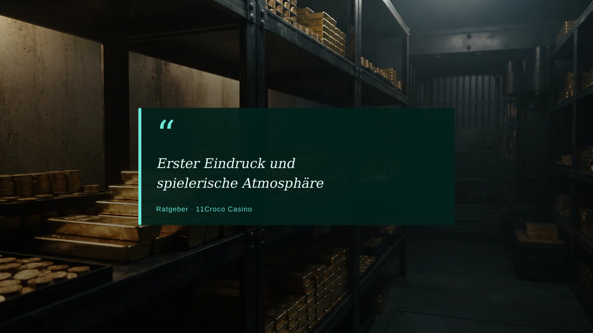 Erster Eindruck und spielerische Atmosphäre