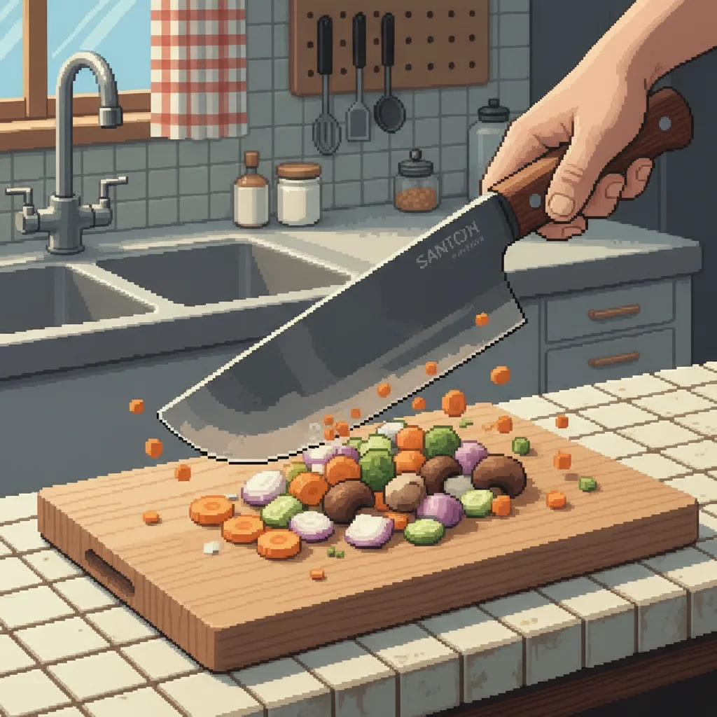 산토쿠 나이프: 실용적인 다용도 칼