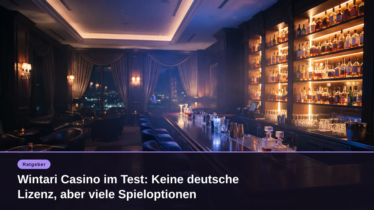 Wintari Casino im Test: Keine deutsche Lizenz, aber viele Spieloptionen