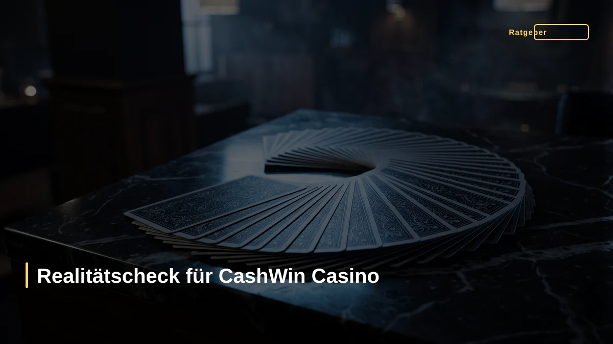 Realitätscheck für CashWin Casino