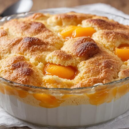 Apricot Cobbler - Sweet, Juicy & Irresistibly Comforting