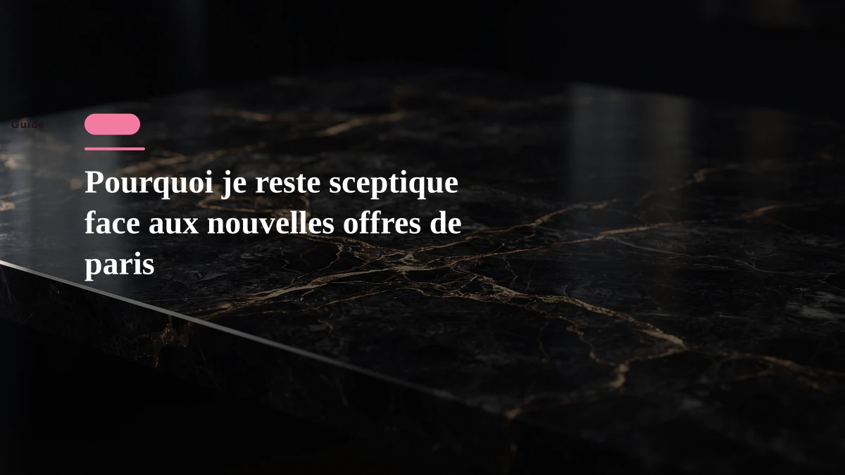 Pourquoi je reste sceptique face aux nouvelles offres de paris