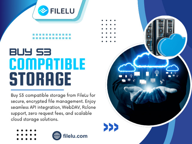 For organizations planning ahead, the decision to Buy S3 compatible storage is often less about immediate savings and more about creating a reliable foundation for years of digital storage.

Official Website: https://filelu.com/s3-compatible-storage/

Read Our Blog:
https://filelucom.medium.com/lifetime-cloud-storage-subscription-249cd78fcab0

https://687751027cddb.site123.me/filelu/s3-compatible-object-storage

https://filelucom.mystrikingly.com/blog/cheaps3-compatible-storage

More Links:
https://vimeo.com/filelu
https://soundcloud.com/filelu
https://peatix.com/user/27136711/view