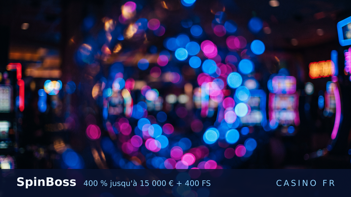 SpinBoss casino — bonus de bienvenue 400 % jusqu'à 15 000 € + 400 FS, paiements: Visa, Mastercard, Skrill, Neteller, Bitcoin