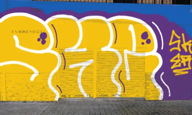 Graffiti artwork by skerrrrrr