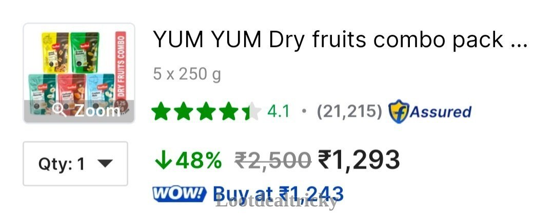 Grab Yum Yum – Amazing Price Drop @ ₹1293