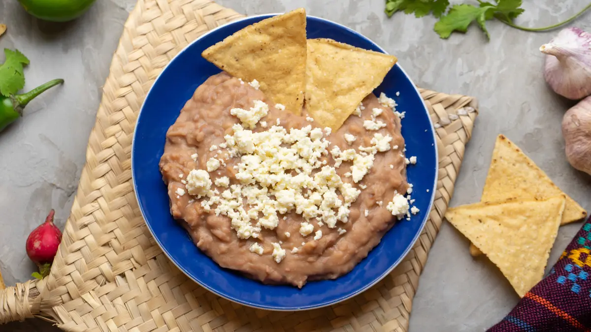Boosting Canned Refried Beans with a Southern Twist
