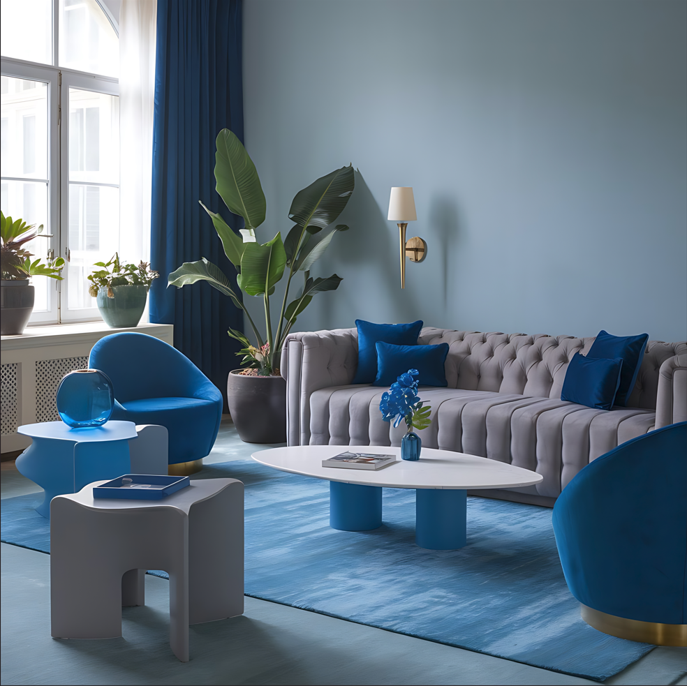 Chambre meublée moderne prête à accueillir des voyageurs