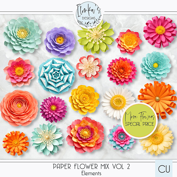 ID Paper Flower Mix vol2 prev