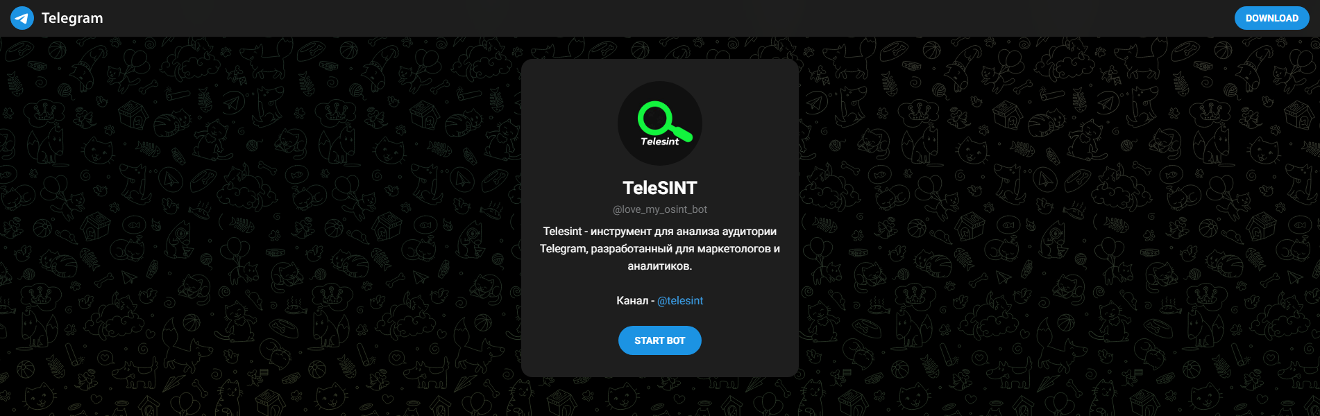 Forensic screenshot of telesint.dev showing the phishing page layout