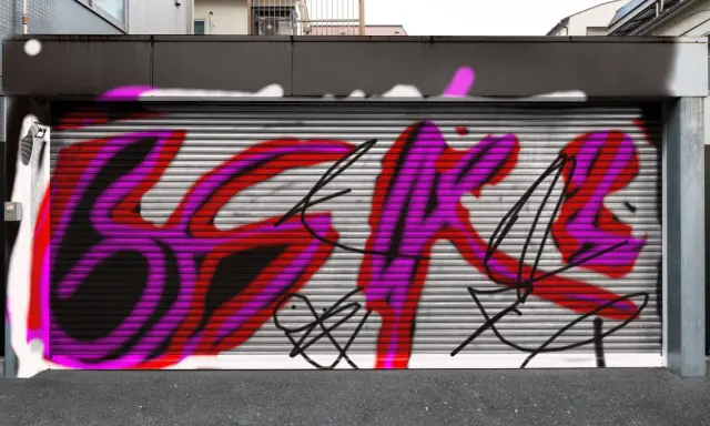 Graffiti artwork by gbn